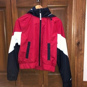 Hollister mesh lined windbreaker